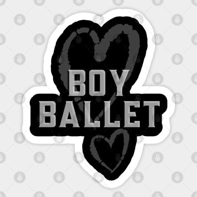 BOY BALLET Sticker by MY BOY DOES BALLET